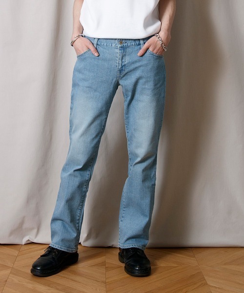 FACTOTUM(ファクトタム)の「【FACTOTUM】Eストレッチデニム シューカットパンツ『Allen』(デニムパンツ・メンズ・オフホワイト/ライトインディゴブルー/インディゴブルー・30inch/31inch/32inch/29inch/28inch)」の11枚目の写真