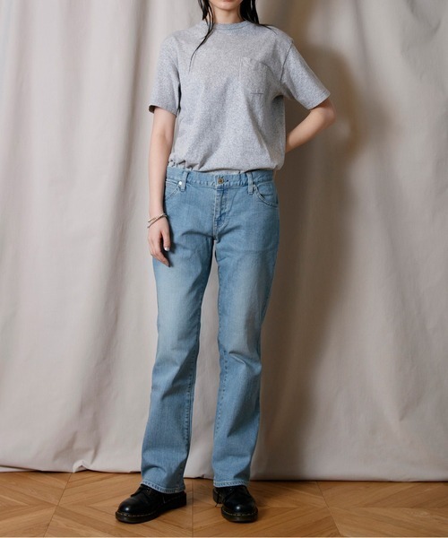 FACTOTUM(ファクトタム)の「【FACTOTUM】Eストレッチデニム シューカットパンツ『Allen』(デニムパンツ・メンズ・オフホワイト/ライトインディゴブルー/インディゴブルー・30inch/31inch/32inch/29inch/28inch)」の13枚目の写真