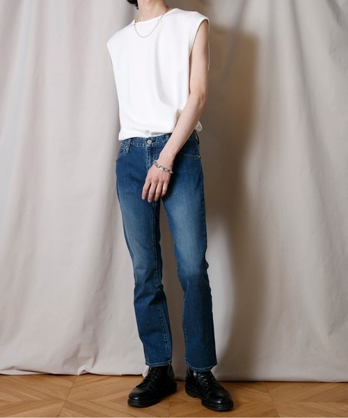 FACTOTUM(ファクトタム)の「【FACTOTUM】Eストレッチデニム シューカットパンツ『Allen』(デニムパンツ・メンズ・オフホワイト/ライトインディゴブルー/インディゴブルー・30inch/31inch/32inch/29inch/28inch)」の18枚目の写真