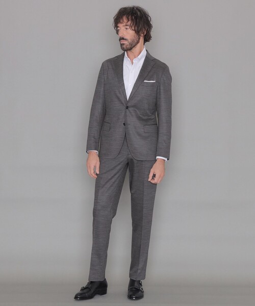 MACKINTOSH LONDON(マッキントッシュ ロンドン)の「【FLEX JERSEY】キャンディーストライプジャージーシャツ(ビジネスシャツ・メンズ・パープル系その他2/ブルー系その他7・M/L/S/XL)」の11枚目の写真