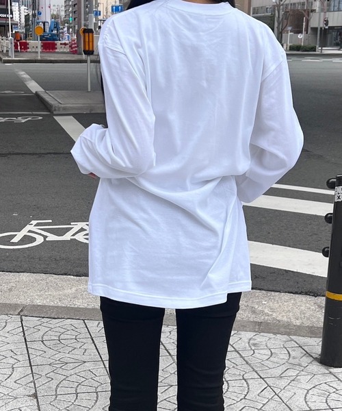 cuorequal（クオレコール）の「レタリングロゴロンT（Tシャツ/カットソー・レディース・ホワイト・L/M）」の5枚目の写真