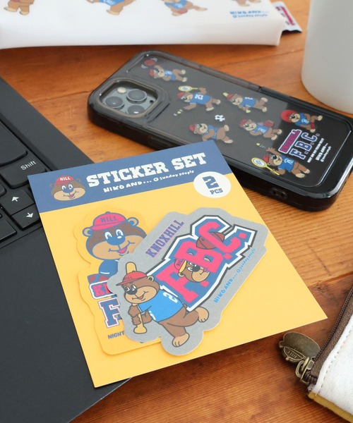 niko and...（ニコアンド）の「【BILLY(ビリー)】ステッカー2P（ステッカー/テープ・レディース・その他1/その他3/その他2・0）」の3枚目の写真