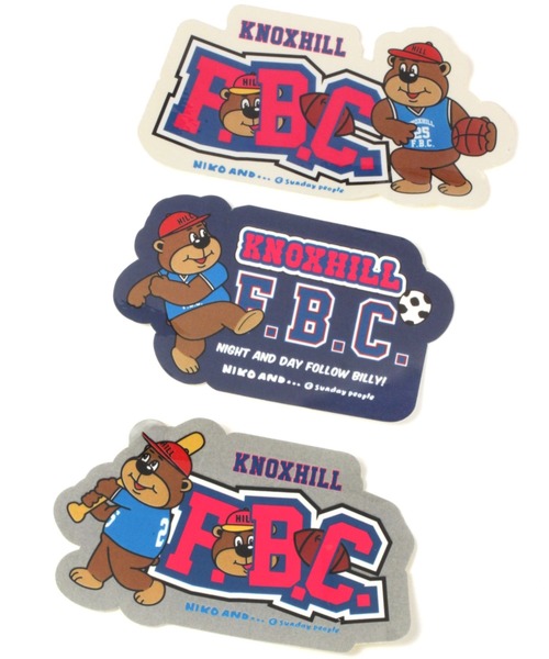 niko and...（ニコアンド）の「【BILLY(ビリー)】ステッカー2P（ステッカー/テープ・レディース・その他1/その他3/その他2・0）」の5枚目の写真