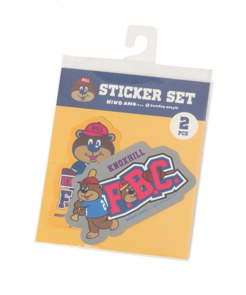 niko and...（ニコアンド）の「【BILLY(ビリー)】ステッカー2P（ステッカー/テープ・レディース・その他1/その他3/その他2・0）」の6枚目の写真