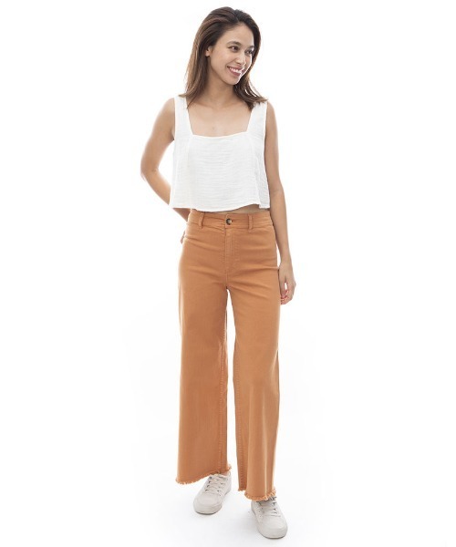 BILLABONG（ビラボン）の「BILLABONG レディース FREE FALL ロングパンツ 【2024年春夏モデル】/ビラボンワイドボトムス（その他パンツ・レディース・ピンク/オレンジ系その他・25inch/26inch）」の13枚目の写真