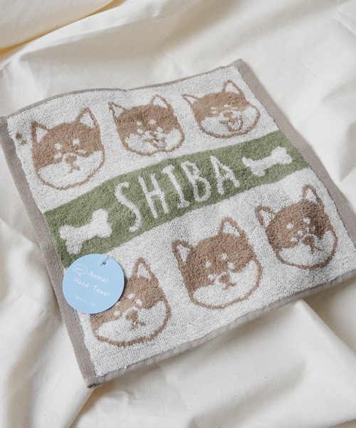 Port / ポート 】 柴犬 シュナウザー ネコ アニマル ジャガード