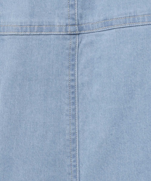 mysty woman(ミスティウーマン)の「フロントZIPデニムベスト 113485(ベスト・レディース・ブルー/ネイビー/ブラック・FREE)」の11枚目の写真