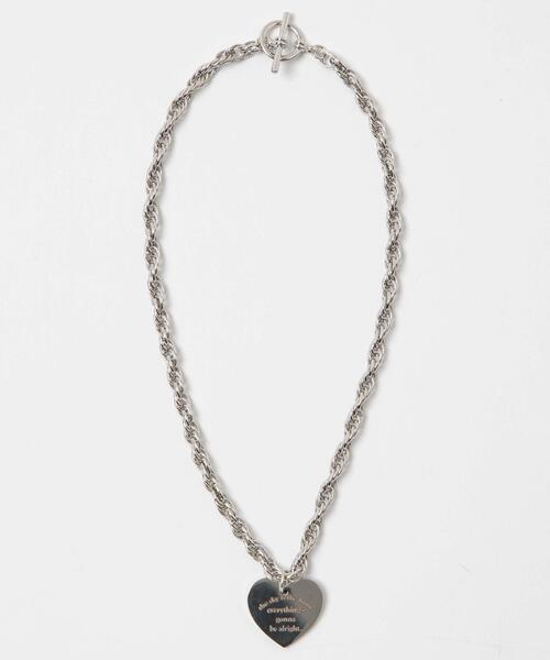 WEGO（ウィゴー）の「WEGO/ヘビーチェーンモチーフネックレス（ネックレス・レディース・その他1/その他2・FREE）」の11枚目の写真