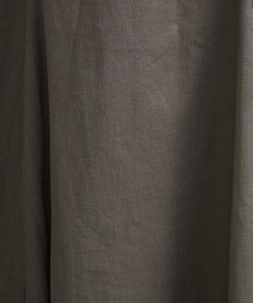 coen（コーエン）の「接触冷感リネンレーヨンフレアスカート（スカート・レディース・ナチュラル/ライム/ダークグレー・M/L）」の8枚目の写真