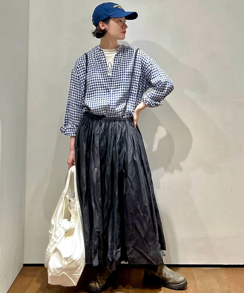 美品✨JOURNAL STANDARD LUXE　エアワッシャーギャザースカート JOURNAL STANDARD LUXE（ジャーナルスタンダード ラックス）の
