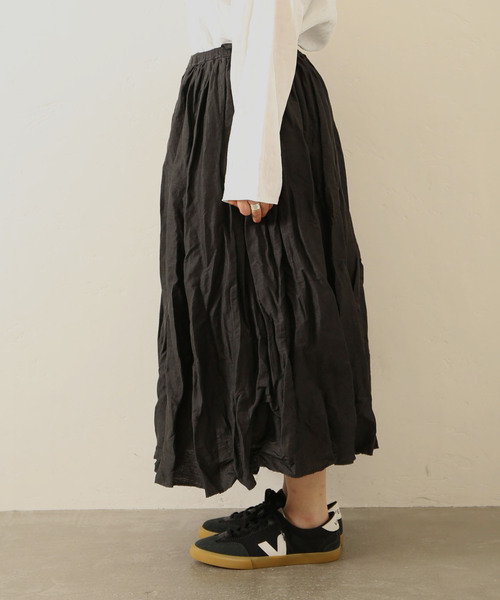 journal standard luxe エアーワッシャーギャザースカート JOURNAL STANDARD LUXE（ジャーナルスタンダード ラックス）の