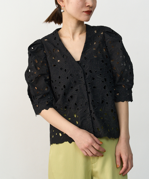 VERMEIL par iena　コットン刺繍ブラウス VERMEIL par iena（ヴェルメイユパーイエナ）の「コットン刺繍