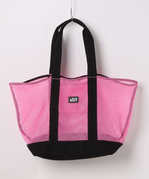 &amp;LOVE LOVEメッシュバッグ Ame & Lulu Love All Court Bag - Premium Tennis Tote w/Racket