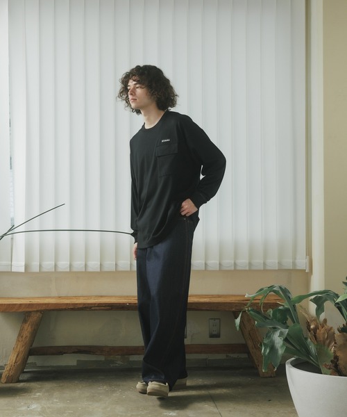 Columbia(コロンビア)の「Columbia/コロンビア Niagara Avenue Long Sleeve Crew 長袖Tシャツ(Tシャツ/カットソー・メンズ・グレー系1/ブラック系1/ブラック系2/ホワイト系1・XL/L/M)」の22枚目の写真