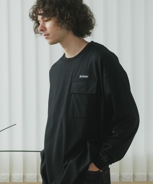 Columbia(コロンビア)の「Columbia/コロンビア Niagara Avenue Long Sleeve Crew 長袖Tシャツ(Tシャツ/カットソー・メンズ・グレー系1/ブラック系1/ブラック系2/ホワイト系1・XL/L/M)」の21枚目の写真