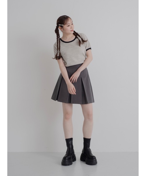 JUMELLE（ジュメロ）の「twee T（Tシャツ/カットソー・レディース・ピンク/アイボリー・FREE）」の14枚目の写真