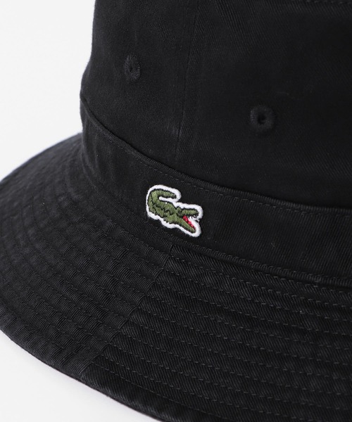 LACOSTE（ラコステ）の「LACOSTE　バケットハット（ハット・レディース・ブラック/ネイビー/ホワイト/ベージュ・FREE）」の7枚目の写真