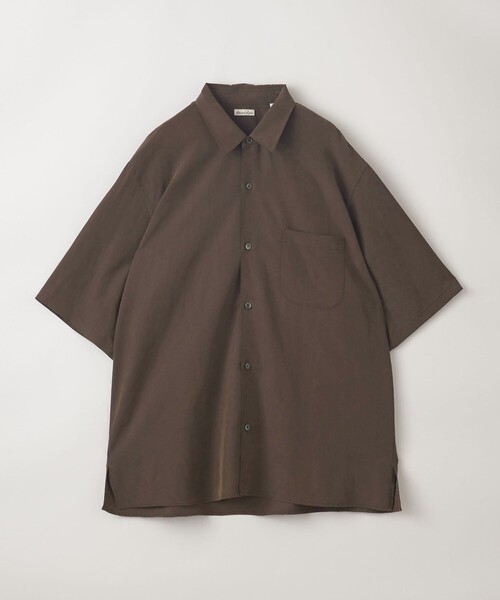 ＜Steven Alan＞ドレープ レギュラーカラー ショートスリーブ シャツ Steven Alan＞ ドレープ レギュラーカラー ショートスリーブ