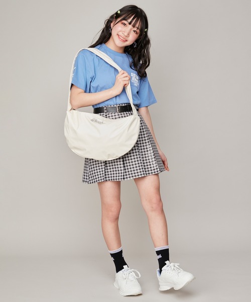 JENNI（ジェニィ）の「2wayドロストショルダーバッグ（ショルダーバッグ・キッズ・アイボリー/ブラック/グレー・F）」の8枚目の写真