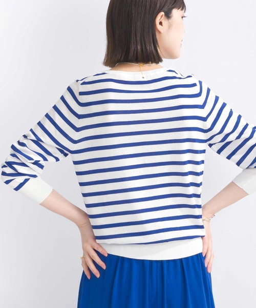 PICCIN（ピッチン）の「接触冷感パールボタンカーディガン（カーディガン/ボレロ・レディース・ブラック系その他/オフホワイト/ブラック/ホワイト系その他/ピンク/ライトグレー・M）」の9枚目の写真