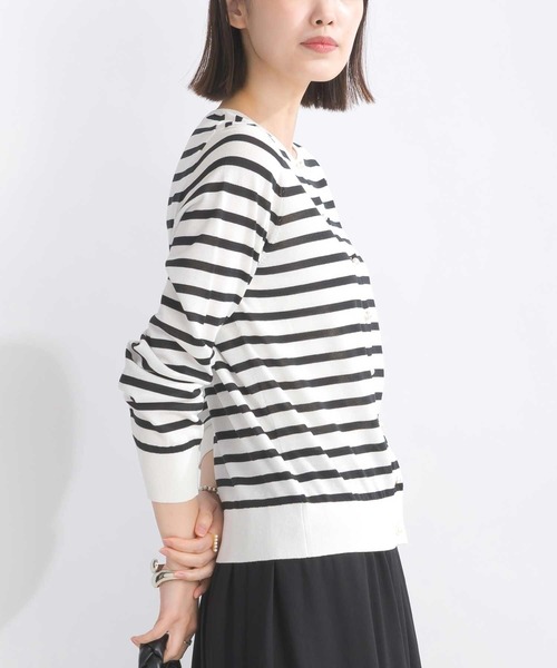 PICCIN（ピッチン）の「接触冷感パールボタンカーディガン（カーディガン/ボレロ・レディース・ブラック系その他/オフホワイト/ブラック/ホワイト系その他/ピンク/ライトグレー・M）」の14枚目の写真