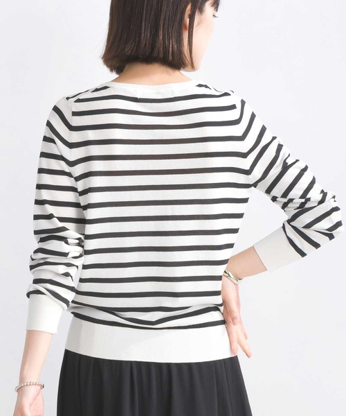 PICCIN（ピッチン）の「接触冷感パールボタンカーディガン（カーディガン/ボレロ・レディース・ブラック系その他/オフホワイト/ブラック/ホワイト系その他/ピンク/ライトグレー・M）」の15枚目の写真