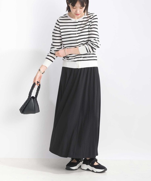 PICCIN（ピッチン）の「接触冷感パールボタンカーディガン（カーディガン/ボレロ・レディース・ブラック系その他/オフホワイト/ブラック/ホワイト系その他/ピンク/ライトグレー・M）」の16枚目の写真