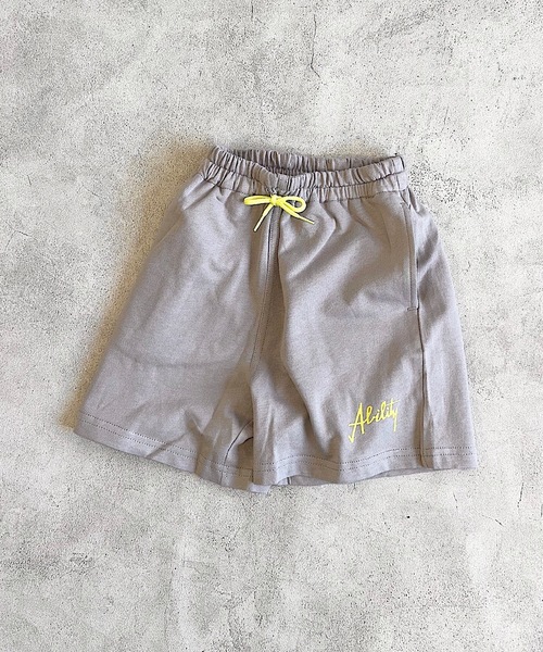 Life Support Products（ライフサポートプロダクツ）の「デイリーショートパンツ（80～150cm）（その他パンツ・キッズ・オレンジ/チャコール/ブラウン/マルチ/ブルー/ライトブルー/オフホワイト/グレー/レッド/ピンク/グリーン/ストライプ/グリーン系その他/チェック・95/150/100/90/80/120/110/140/130）」の3枚目の写真