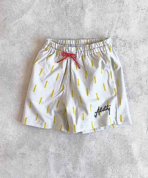 Life Support Products（ライフサポートプロダクツ）の「デイリーショートパンツ（80～150cm）（その他パンツ・キッズ・オレンジ/チャコール/ブラウン/マルチ/ブルー/ライトブルー/オフホワイト/グレー/レッド/ピンク/グリーン/ストライプ/グリーン系その他/チェック・95/150/100/90/80/120/110/140/130）」の2枚目の写真