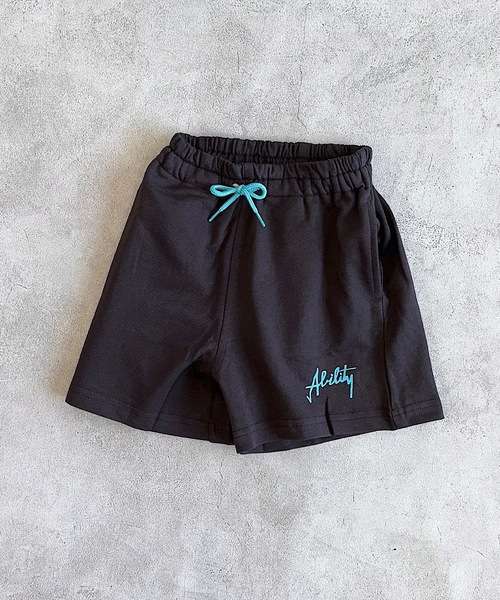 Life Support Products（ライフサポートプロダクツ）の「デイリーショートパンツ（80～150cm）（その他パンツ・キッズ・オレンジ/チャコール/ブラウン/マルチ/ブルー/ライトブルー/オフホワイト/グレー/レッド/ピンク/グリーン/ストライプ/グリーン系その他/チェック・95/150/100/90/80/120/110/140/130）」の4枚目の写真