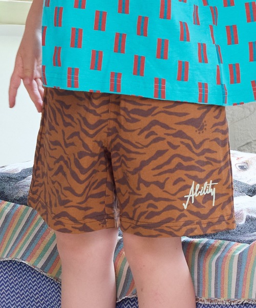 Life Support Products（ライフサポートプロダクツ）の「デイリーショートパンツ（80～150cm）（その他パンツ・キッズ・オレンジ/チャコール/ブラウン/マルチ/ブルー/ライトブルー/オフホワイト/グレー/レッド/ピンク/グリーン/ストライプ/グリーン系その他/チェック・95/150/100/90/80/120/110/140/130）」の20枚目の写真