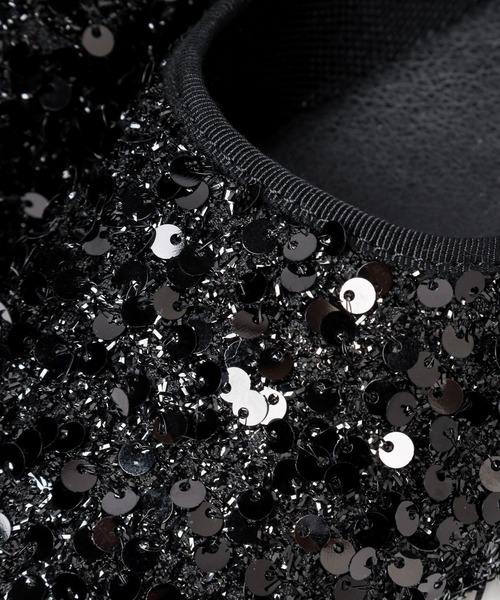 niko and...（ニコアンド）の「オリジナルスパンコールカンフーシューズ（バレエシューズ・レディース・シルバー/その他1/ブラック・LARGE/MEDIUM/SMALL）」の13枚目の写真