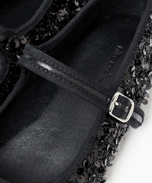 niko and...（ニコアンド）の「オリジナルスパンコールカンフーシューズ（バレエシューズ・レディース・シルバー/その他1/ブラック・LARGE/MEDIUM/SMALL）」の20枚目の写真