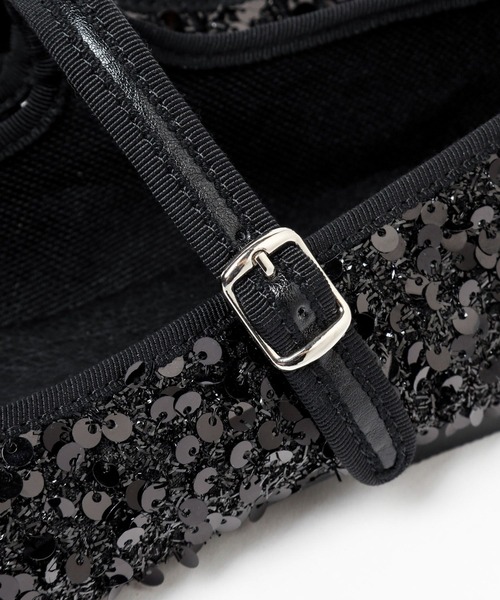 niko and...（ニコアンド）の「オリジナルスパンコールカンフーシューズ（バレエシューズ・レディース・シルバー/その他1/ブラック・LARGE/MEDIUM/SMALL）」の21枚目の写真