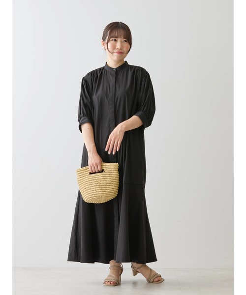 セール】【WEB限定・小柄女性向け】接触冷感ペプラムデシン
