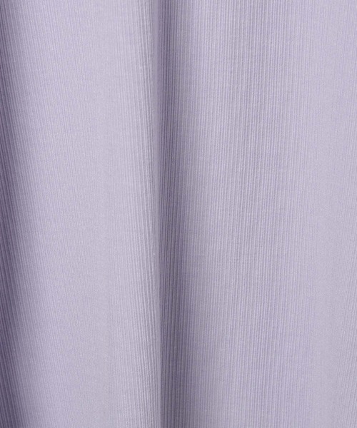 BAYFLOW（ベイフロー）の「カットアウト半袖Tシャツ（Tシャツ/カットソー・レディース・ブラック/ラベンダー/オフホワイト・FREE）」の5枚目の写真