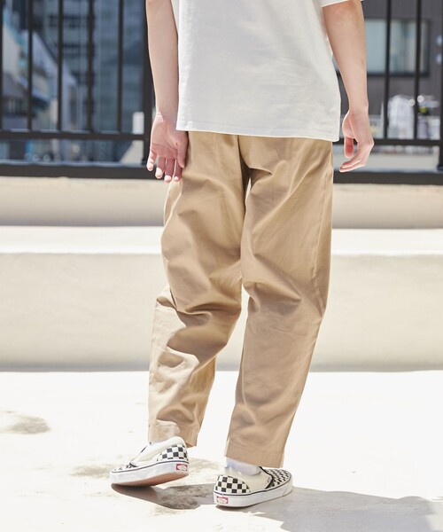 coen（コーエン）の「FreeSpeech（フリースピーチ）別注チノワイドパンツ（チノパンツ・メンズ・ベージュ/ネイビー・M/L）」の13枚目の写真