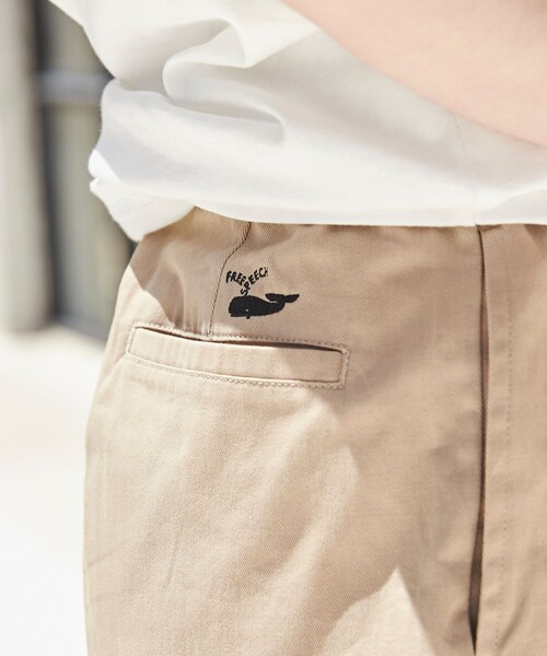 coen（コーエン）の「FreeSpeech（フリースピーチ）別注チノワイドパンツ（チノパンツ・メンズ・ベージュ/ネイビー・M/L）」の15枚目の写真