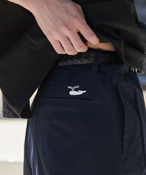 coen（コーエン）の「FreeSpeech（フリースピーチ）別注チノワイドパンツ（チノパンツ・メンズ・ベージュ/ネイビー・M/L）」の22枚目の写真