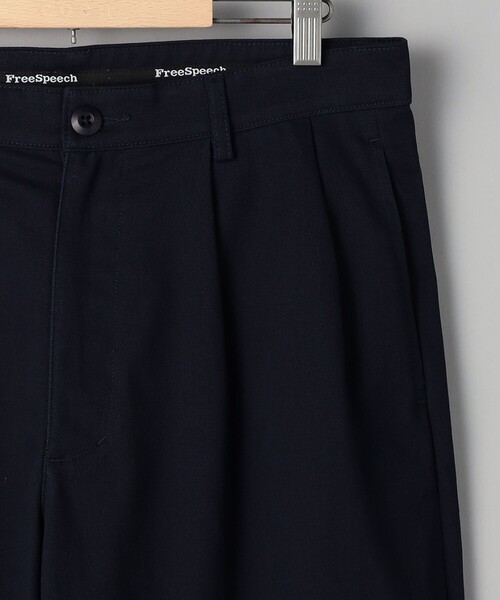 coen（コーエン）の「FreeSpeech（フリースピーチ）別注チノワイドパンツ（チノパンツ・メンズ・ベージュ/ネイビー・M/L）」の3枚目の写真