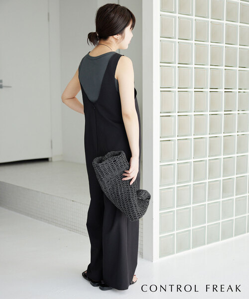 SLOBE IENA(スローブイエナ)の「CONTROL FREAK ホソペーパークロッシェショルダー 234-121507(かごバッグ・レディース・ホワイト/ブラック/アイボリー・FREE)」の11枚目の写真