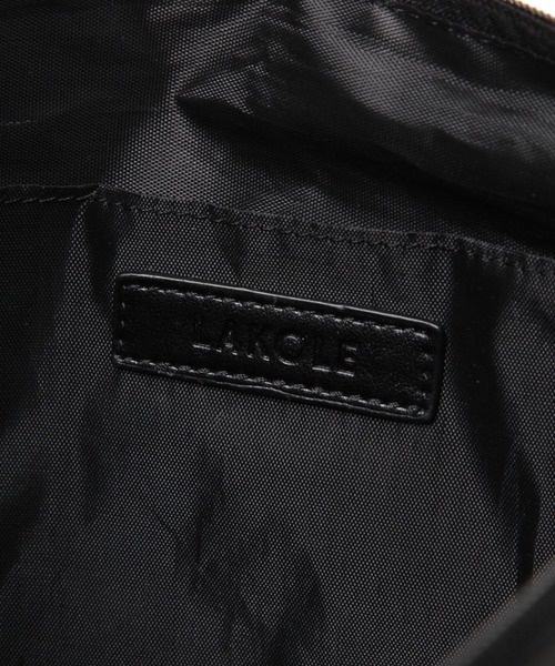 LAKOLE(ラコレ)の「フロントドロストショルダーバッグ / 116484(ショルダーバッグ・メンズ・ブラック/カーキ/サンドグレー・FREE)」の5枚目の写真