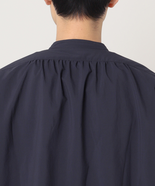 EDIFICE（エディフィス）の「T/E(ティー/イー) フレンチワーク グランパシャツ（シャツ/ブラウス・メンズ・ブラック/ネイビー・MEDIUM/LARGE）」の19枚目の写真