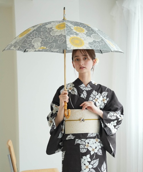 utatane（ウタタネ）の「日傘 utatane×注染工房 バンブーハンドル 上品