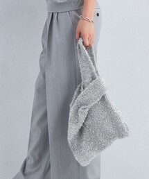 green label relaxing | シャイニー ニット マーケット バッグ(トートバッグ)