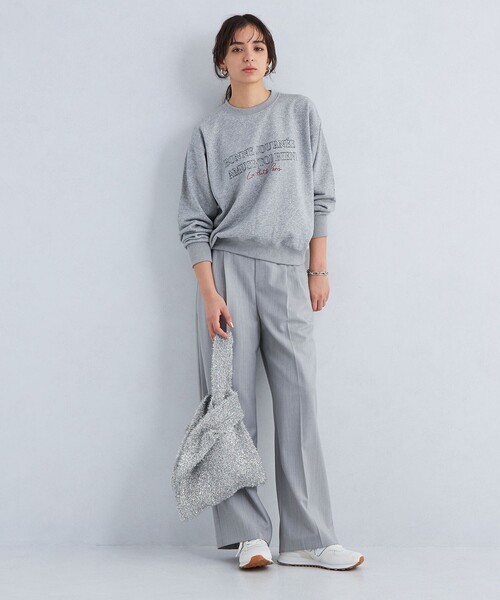 green label relaxing（グリーンレーベルリラクシング）の「シャイニー ニット マーケット バッグ（トートバッグ・レディース・ブラック/オフホワイト/シルバー/ゴールド/コバルトブルー・FREE）」の8枚目の写真