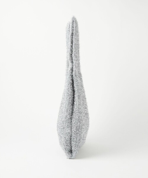 green label relaxing（グリーンレーベルリラクシング）の「シャイニー ニット マーケット バッグ（トートバッグ・レディース・ブラック/オフホワイト/シルバー/ゴールド/コバルトブルー・FREE）」の10枚目の写真