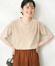 CRAFT STANDARD BOUTIQUE | ヴィンテージ風天竺　ショルダーギャザーチュニック(チュニック)