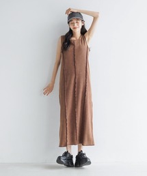 LOWRYS FARM | パウダーブリーチノースリワンピース 140133(ワンピース)