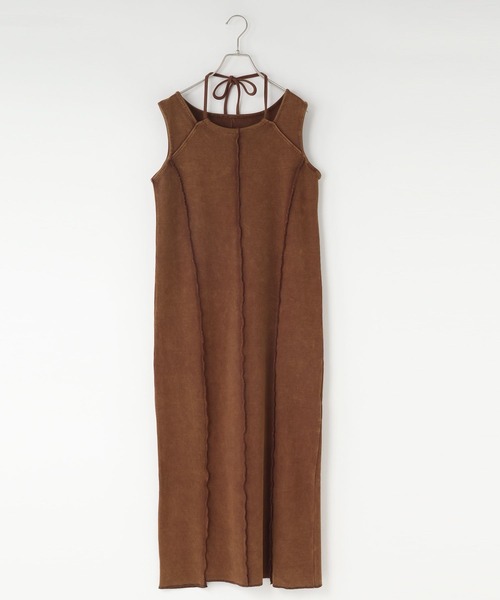 LOWRYS FARM(ローリーズファーム)の「パウダーブリーチノースリワンピース 140133(ワンピース・レディース・ブラウン/チャコールグレー・FREE)」の17枚目の写真